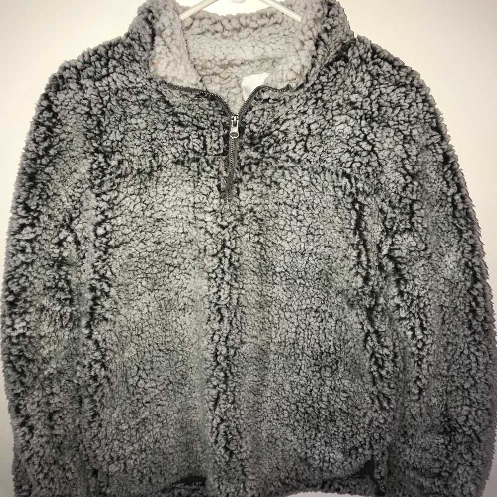 Fuzzy Zip Up